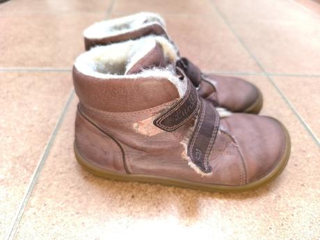 Topánky zimné barefoot lurchi nik amber rose, lurchi,30
