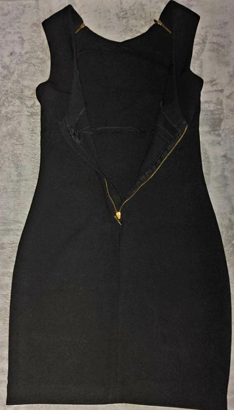 Cierne saty zara v.s, zara,s