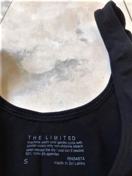 Bezšvové elastické spodné tielko m/l, m