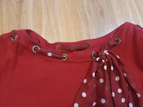 Šaty so stuhou, esoline,40