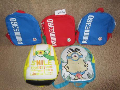 2758. ruksak detský 5x, 