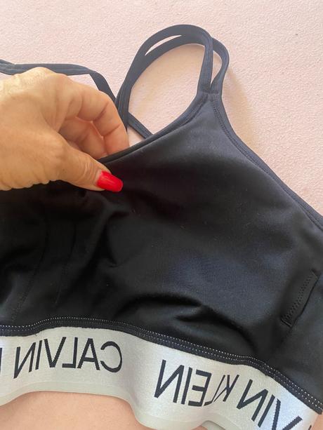 Calvin klein športová podprsenka s/m, calvin klein,m