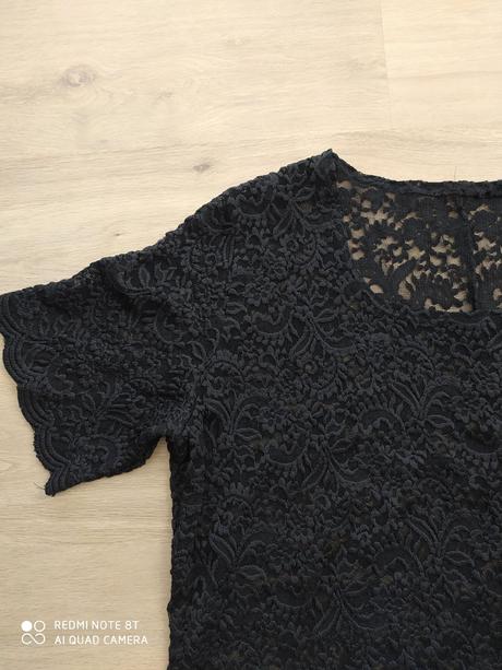 Čierne čipkované šaty, 5xl