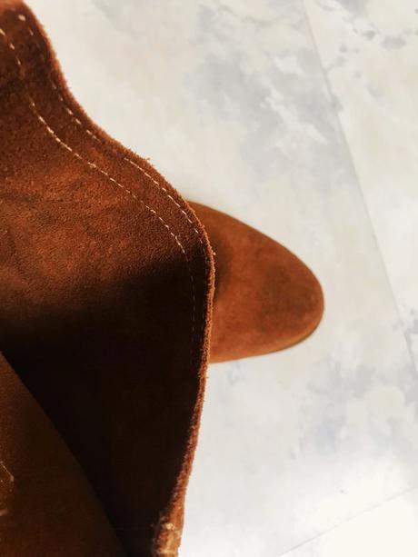 Semišové kožené čižmy, 37