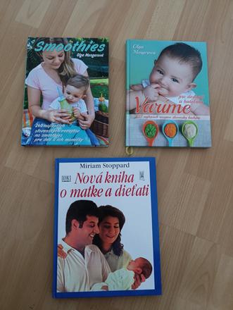 3ks kníh pre mamičky, bábätká a deti,