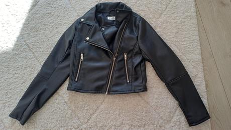 Kožená bunda, h&m,158