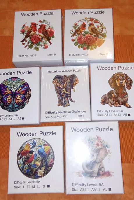 Drevené puzzle 2.časť,
