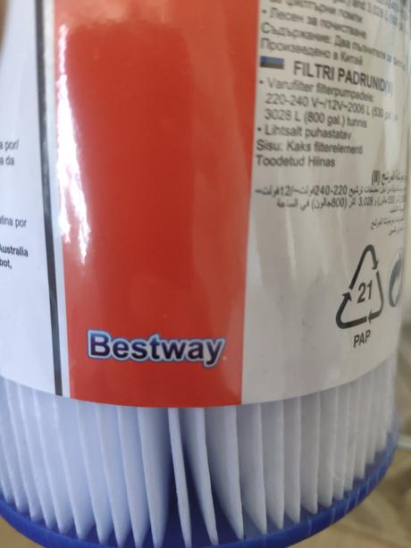 Filtračné náplne 2ks bestway ii flowclear,