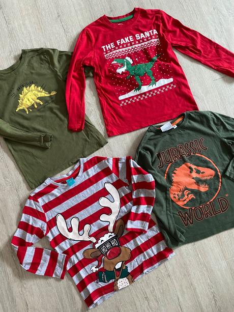 4ks trička 116/122, pepco,116