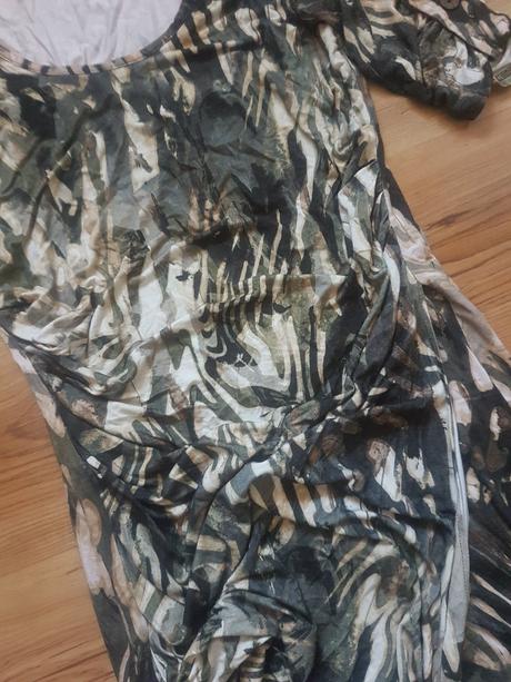 Elastické tričkové šaty, m