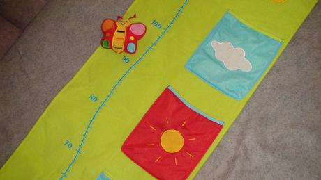 Veselý závesný meter pre deti,