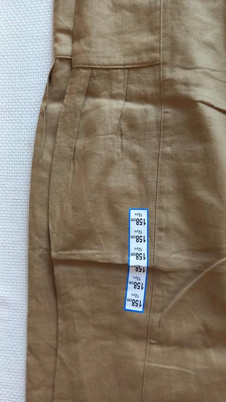 Ľanové kulotky, veľ. 158 alebo xs, reserved,158