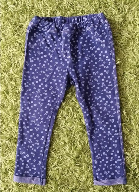 Kvetované legíny idexe  - veľ 98, idexe,98