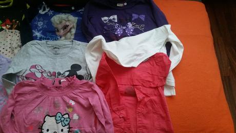 8ks dl.rukav 1ks kosielka dl.ruk 11 eur, 104–116