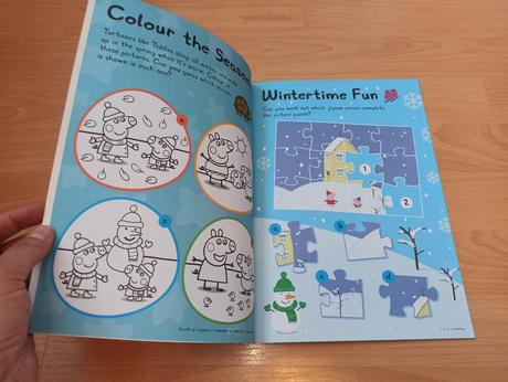 Peppa pig peppas snowy fun activity book,