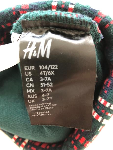 Čiapka rukavice hm, h&m,110