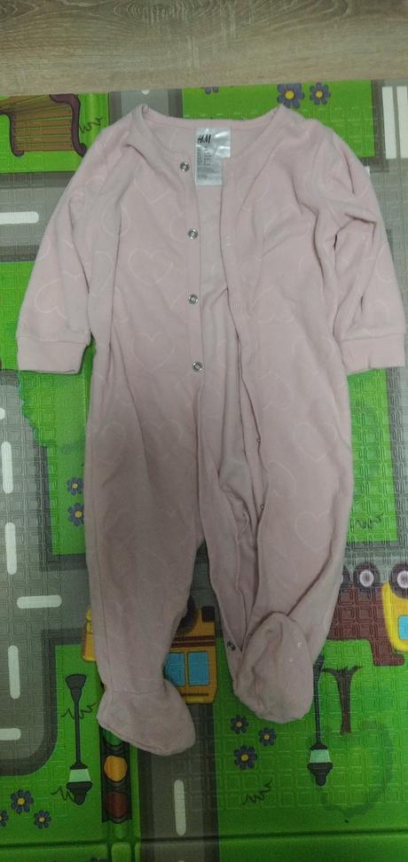 Pyžamo overal, h&m,74