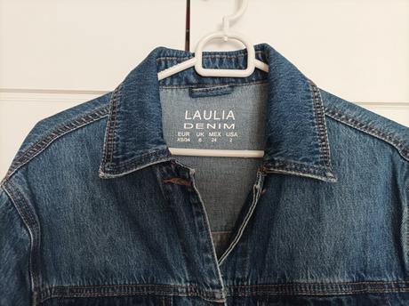 Riflová bunda, denim,xs