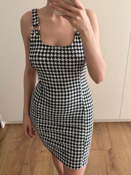 Čiernobiele šaty, new yorker,s