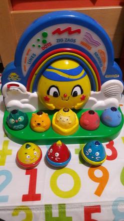 Interaktívne hovoriace slnko maľuj, hovor anglicky, 