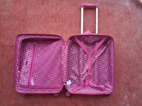 Rock love island dámsky cestovný príručný kufor,