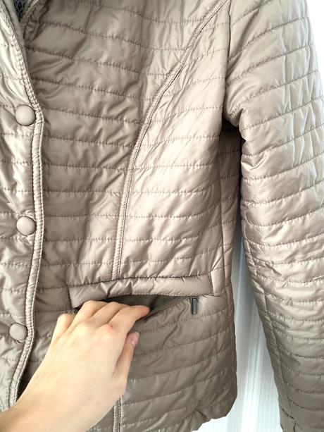 Prechodná bunda sakového strihu, l