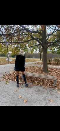 Vesta prava kozusina, s