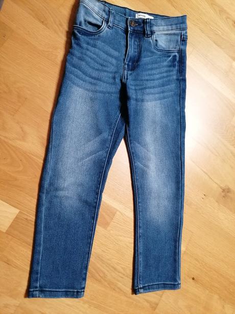 Detske riflove nohavice, sinsay,122