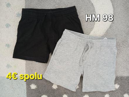 Bavlnene kratasy 98, h&m,98