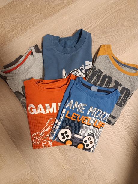 Tričká 5 kusov, 146