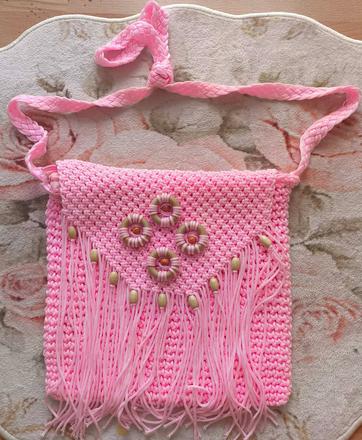Pletená crossbody,