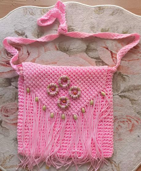 Pletená crossbody,