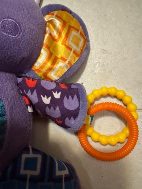 Fialový sloník mates lamaze, 