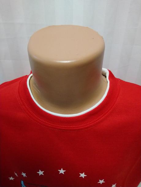 Červené tričko auto, era fashion, 140 cm, 140