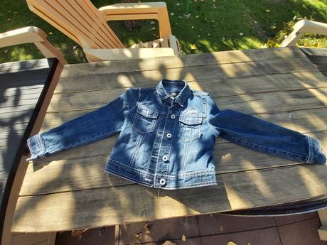 Džínsová bunda, veľkosť 128, 128
