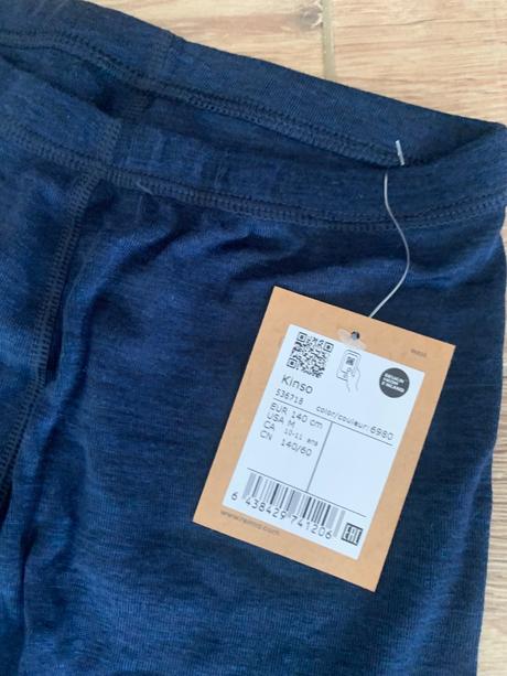 Reima kinso merino termoprádlo legíny 140/146, reima,140 / 146