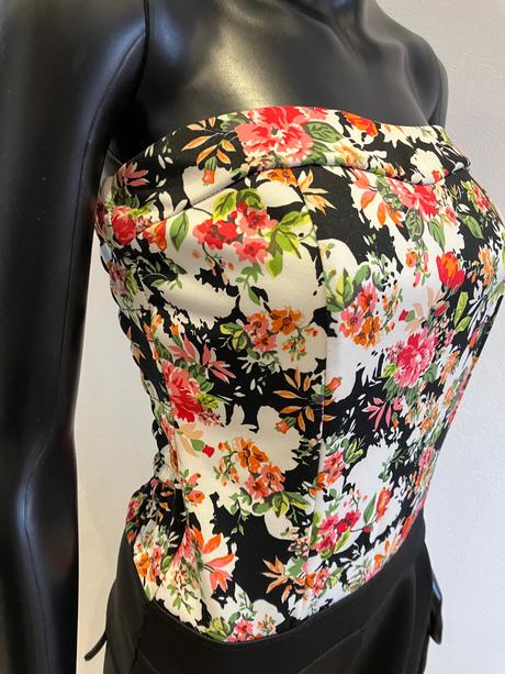 Dámsky letný overal kvetovaný (m), m