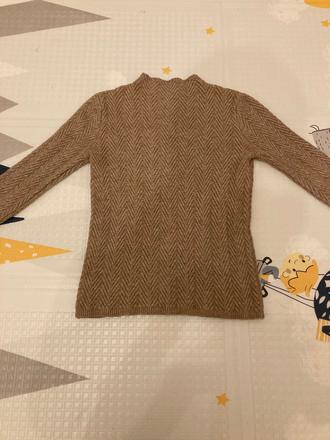 Pleteny pulover sveter rolak, s