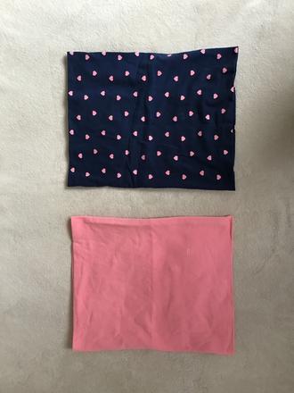 Bavlnené tunelové nákrčníky / šaly cena spolu, h&m,134