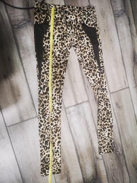 Elastické legíny gepardi vzor,