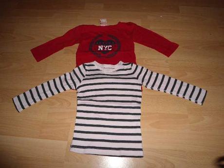 Tricka dlhy rukav, h&m,104