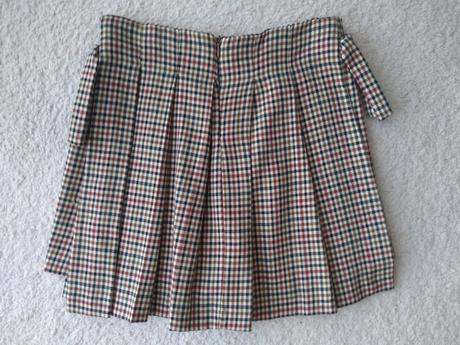 Kárované sukňošortky, zara,152