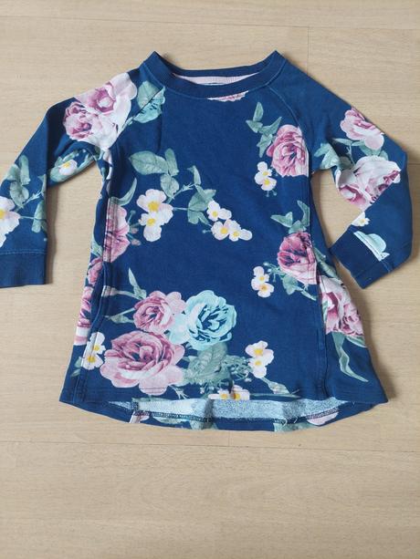 Saty h&m kvety veľ.98/104, h&m,98