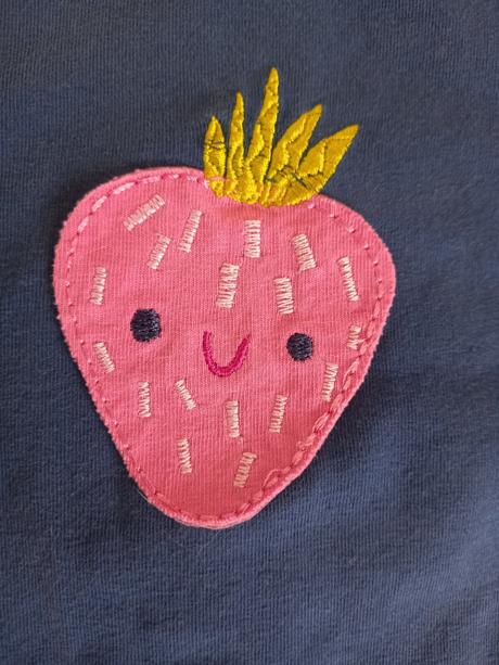 Jahodové tričko 80- 86, 80