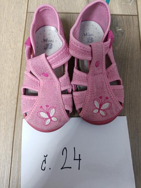 Detská obuv, baťa,24