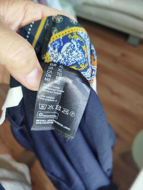 Extravagantná sukňa maxi, h&m,xl