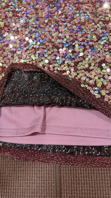 Flitrované šaty, primark,128