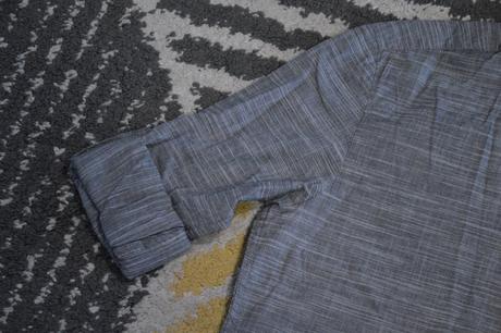 Šedá melírovaná košeľa, c&a,s