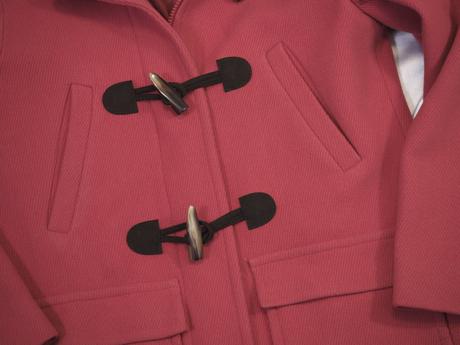 Luxusný vlnený kabát talbots, 38