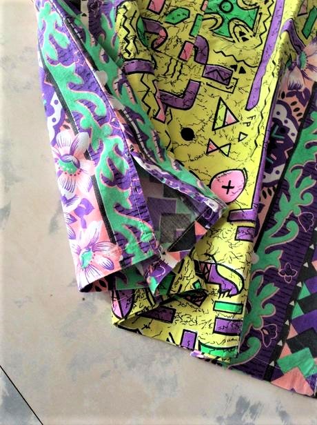 Plátenný crop top č m/l, l